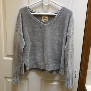 Hollister grey sweater
